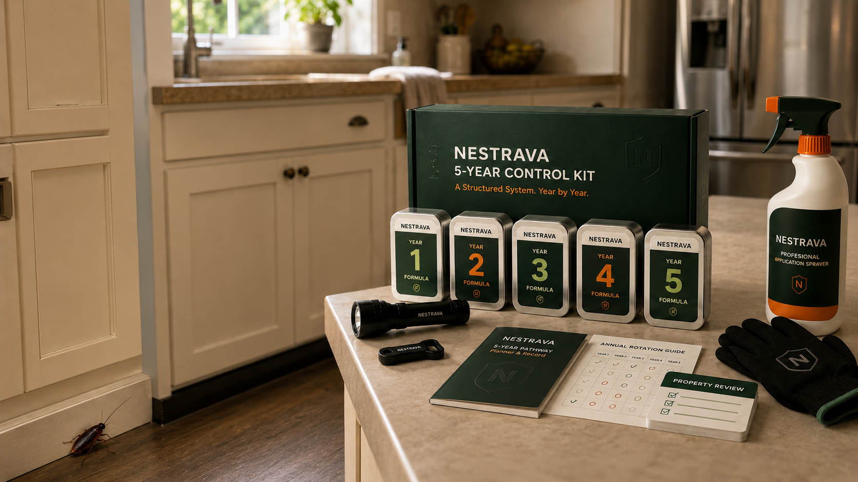 The complete Nestrava five-year control system with annual formulas and support materials